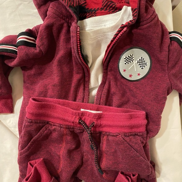 GIFTED Epic Threads Toddler Hooded Lined Full Zip Sweatsuit Pants Sz 2T - Picture 6 of 10